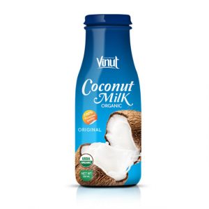 200ml Bottle Organic Coconut Milk USDA Organic EU Organic 1